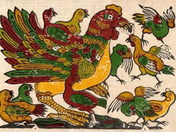 Traditional New Year Painting of Vietnamese