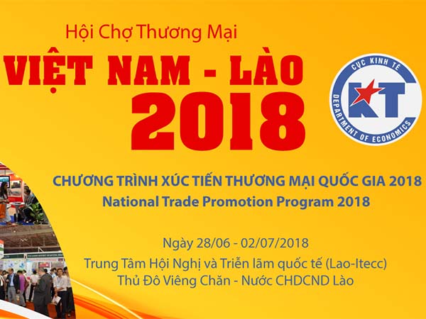 HỘI CHỢ THƯƠNG MẠI VIỆT NAM – LÀO 2018